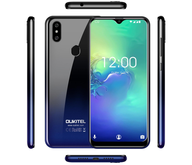 OUKITEL C15 PRO 3/32GB Niebieski - 1384047 - zdjęcie 6